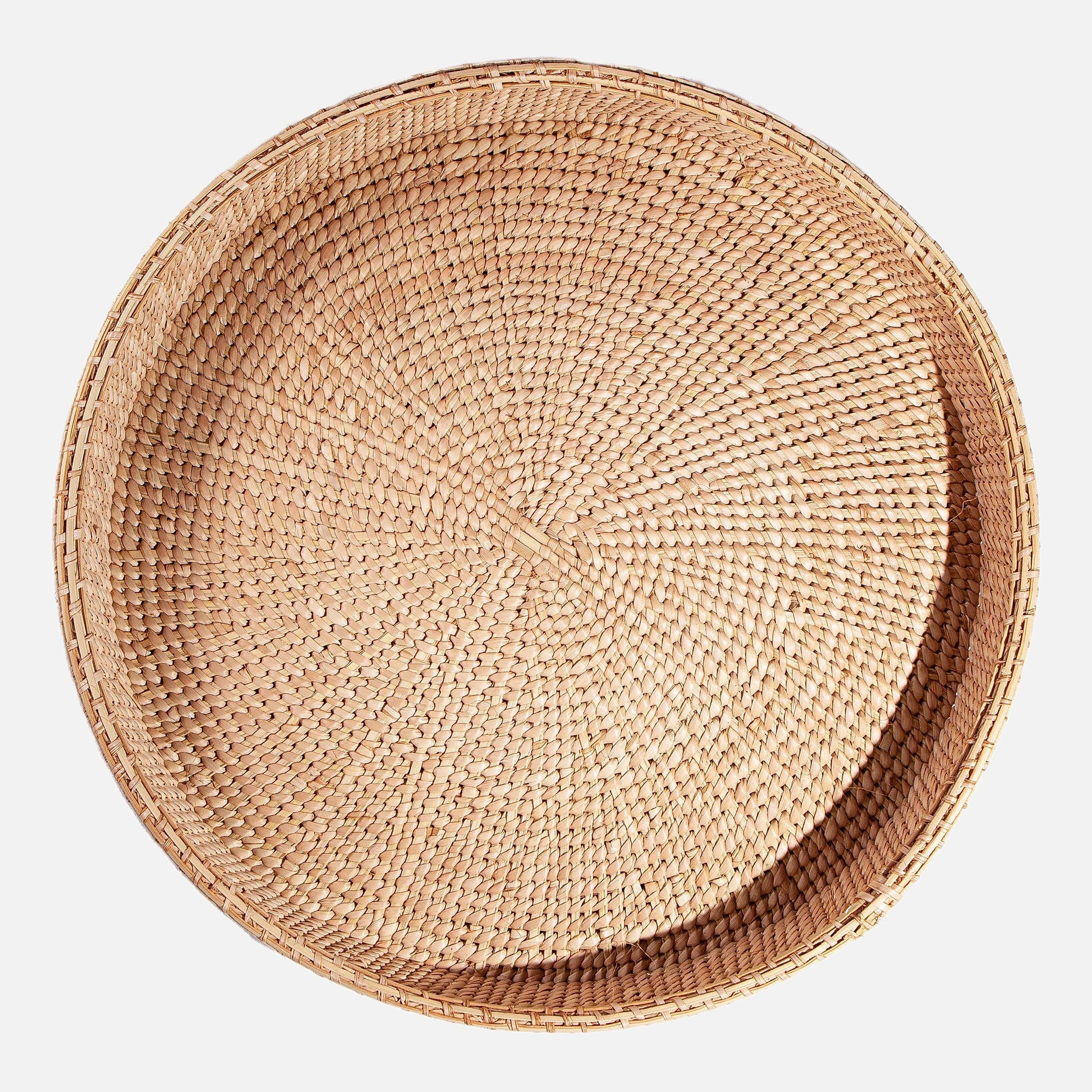 Palm Natural Wicker Wall Baskets | 54kibo
