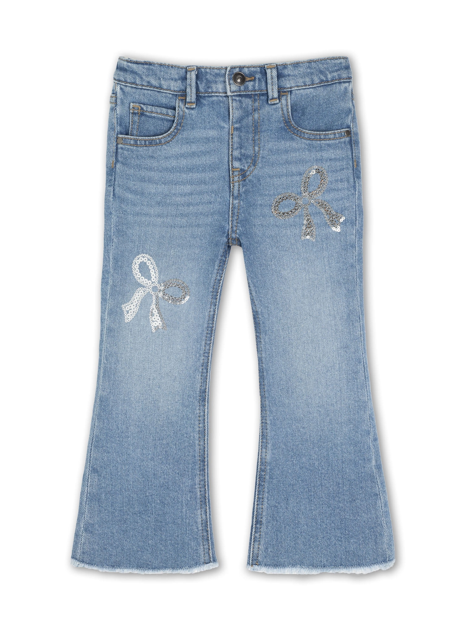 Wonder Nation Toddler Girl Fashion Denim Jeans, Sizes 12M-5T | Walmart (US)