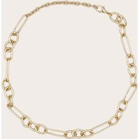Gold Loose Link Simple Necklace | PrettyLittleThing US