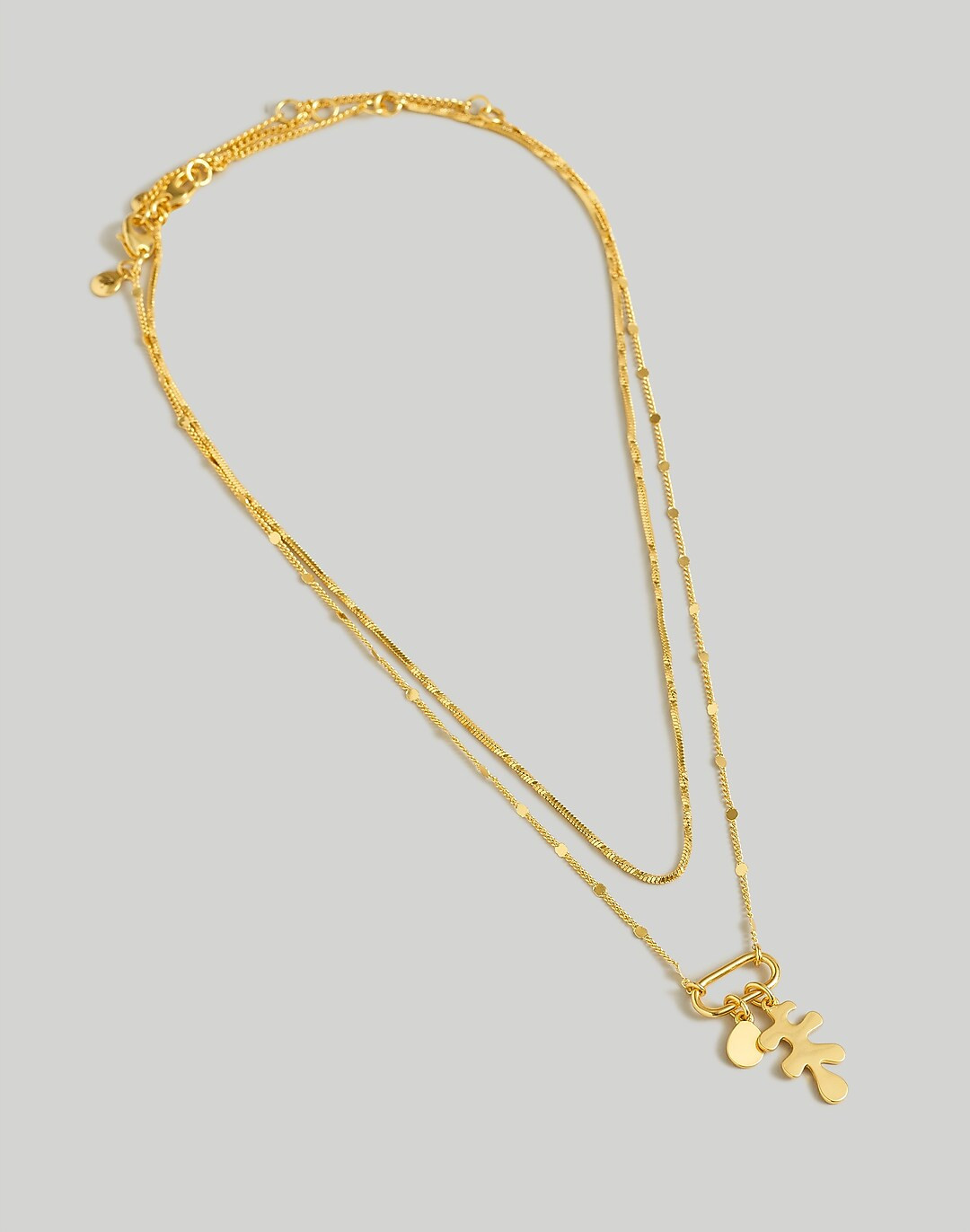 Two-Piece Abstract Pendant Necklace Set | Madewell