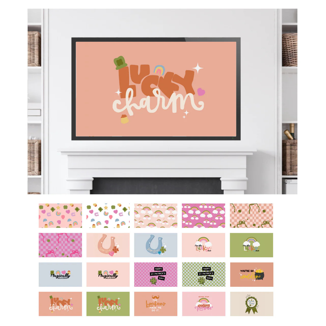 St. Patrick's Day 2024 | Frame TV Set | The Letter Vee