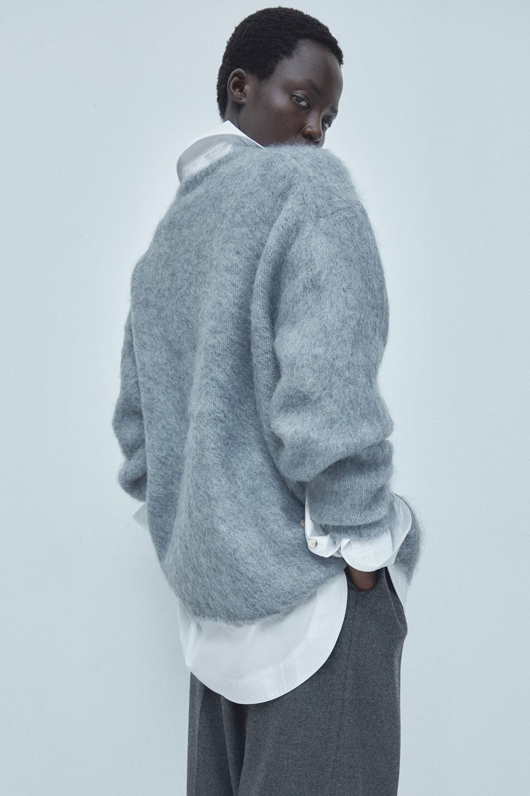 Mohair-blend jumper | H&M (UK, MY, IN, SG, PH, TW, HK)