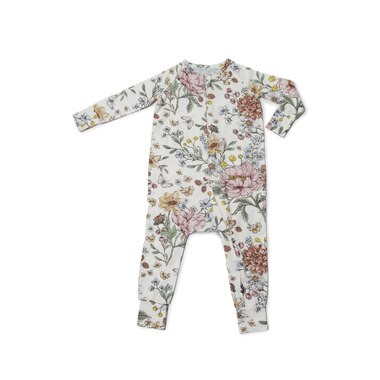 Loulou Lollipop Sleeper in TENCEL™ - Secret Garden (3-6M) | Indigo (CA)