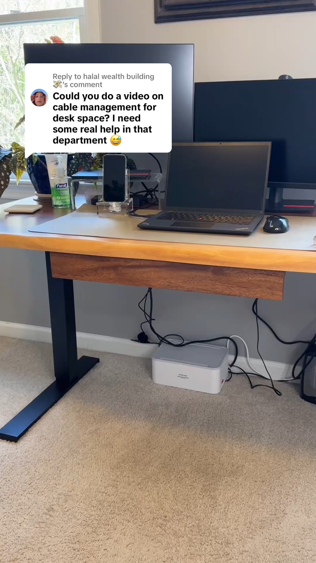 That second monitor put my cords over max capacity! Time for a reset 💫

#LTKWatchNow #LTKFindsUnder50 #LTKHome