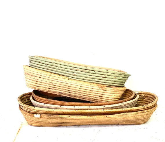 Vintage French Proofing Baskets French Wicker Proofing | Etsy | Etsy (US)