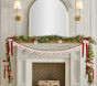 Embroidered Scallop Christmas Garland | Pottery Barn Kids