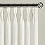 MIULEE Pinch Pleated Linen Curtains 90 Inches Long 2 Panels Natural | Amazon (US)