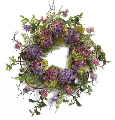 Hydrangea Wreath 22"D | River Chic Designs