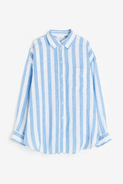 Oversized Linen Shirt | H&M (US + CA)