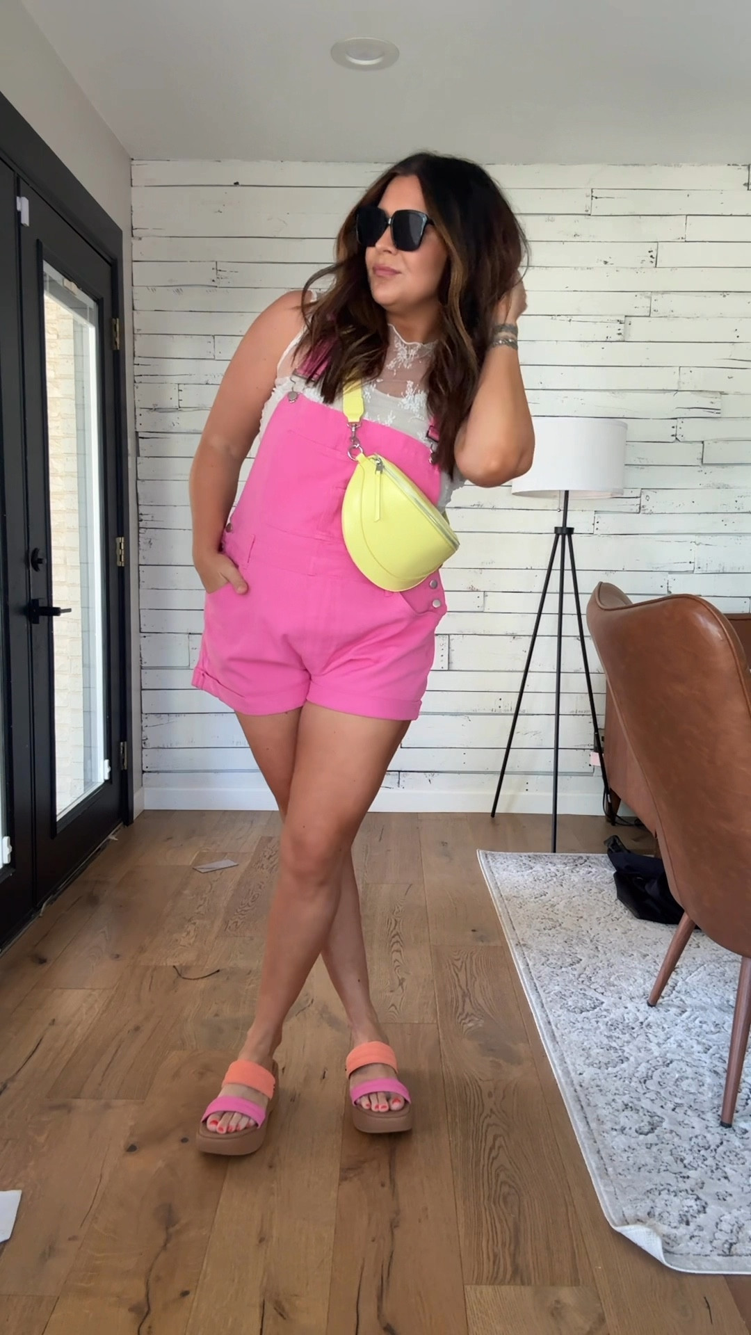 Viral lace tank styling!  Love these overalls from Amazon too! I have 2 colors now!

Tank: XL
OVERALLS: XL
Bralette: XL
Sandals are on sale!


#LTKMidsize #LTKFindsUnder50 #LTKStyleTip