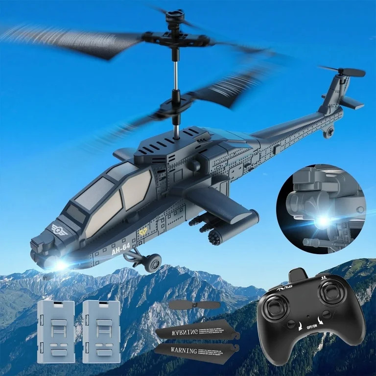 JoyStone RC Helicopter, 2.4GHz Remote Control Helicopter (AH-64) with 3 Speed Modes, 30+ Min Flig... | Walmart (US)