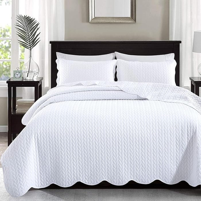 IR Imperial Rooms King Quilt Bedding Set Size (106" x 96") + 2 Pillow Shams (20" x 36"+ 2") - 3 P... | Amazon (US)