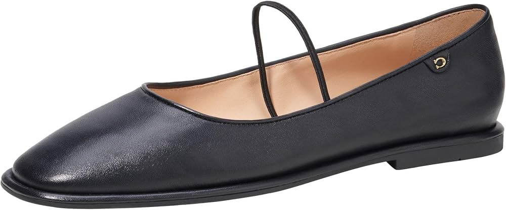 COACH Emilia Mary Jane Black 9 B (M) | Amazon (US)