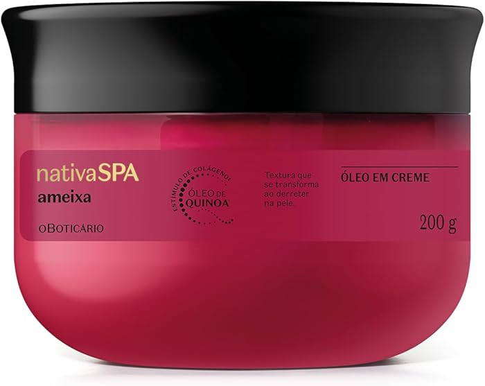 Nativa SPA by O Boticário, Aceite corporal de crema batida de ciruela con aceite de quinua 100% ... | Amazon (US)