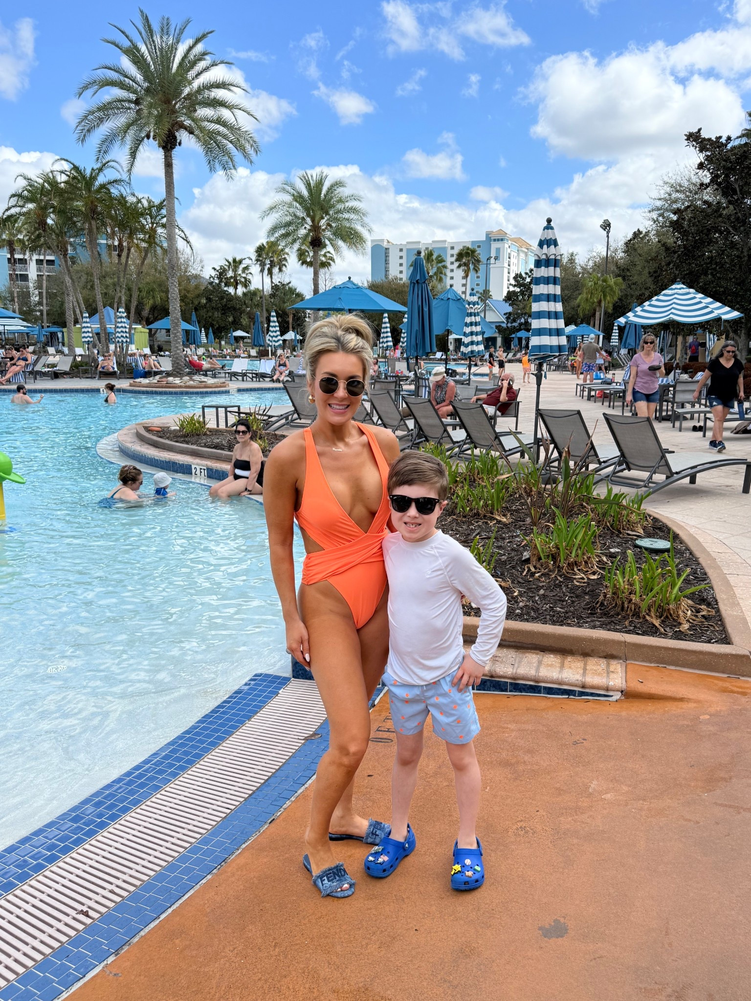 Cute orange one piece swimsuit was perfect for family vacation. I am wearing a size small. This swimsuit comes in many colors and runs true to size.  

￼#OnePieceSwimsuit #OrangeOnePieceSwimsuit #OrangeSwimsuit #AmazonSwim #TargetSwimSuits #VacationWEAR #ResortWEAR #VacationFit #VacationOutfit #PoolFit

#LTKmomlife #LTKOver40 #LTKTravel