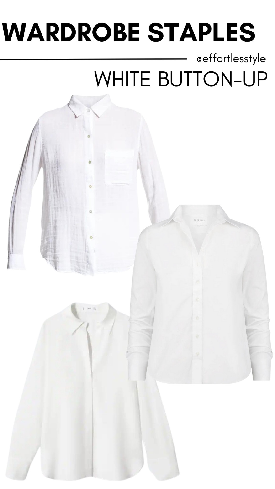 White Button-Up Shirt = Wardrobe Must Have

For more on wardrobe essentials every woman should have in their closet, head over to the blog => https://effortlesstyle.com/wardrobe-staples-every-woman-should-own/

#LTKSeasonal #LTKworkwear #LTKstyletip