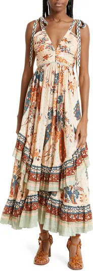 Meera Tie Strap Maxi Dress | Nordstrom