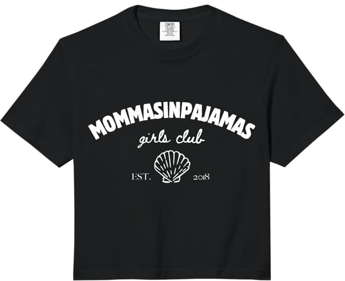 Mommas Girls Club Comfort Colors Crop Top | Amazon (US)