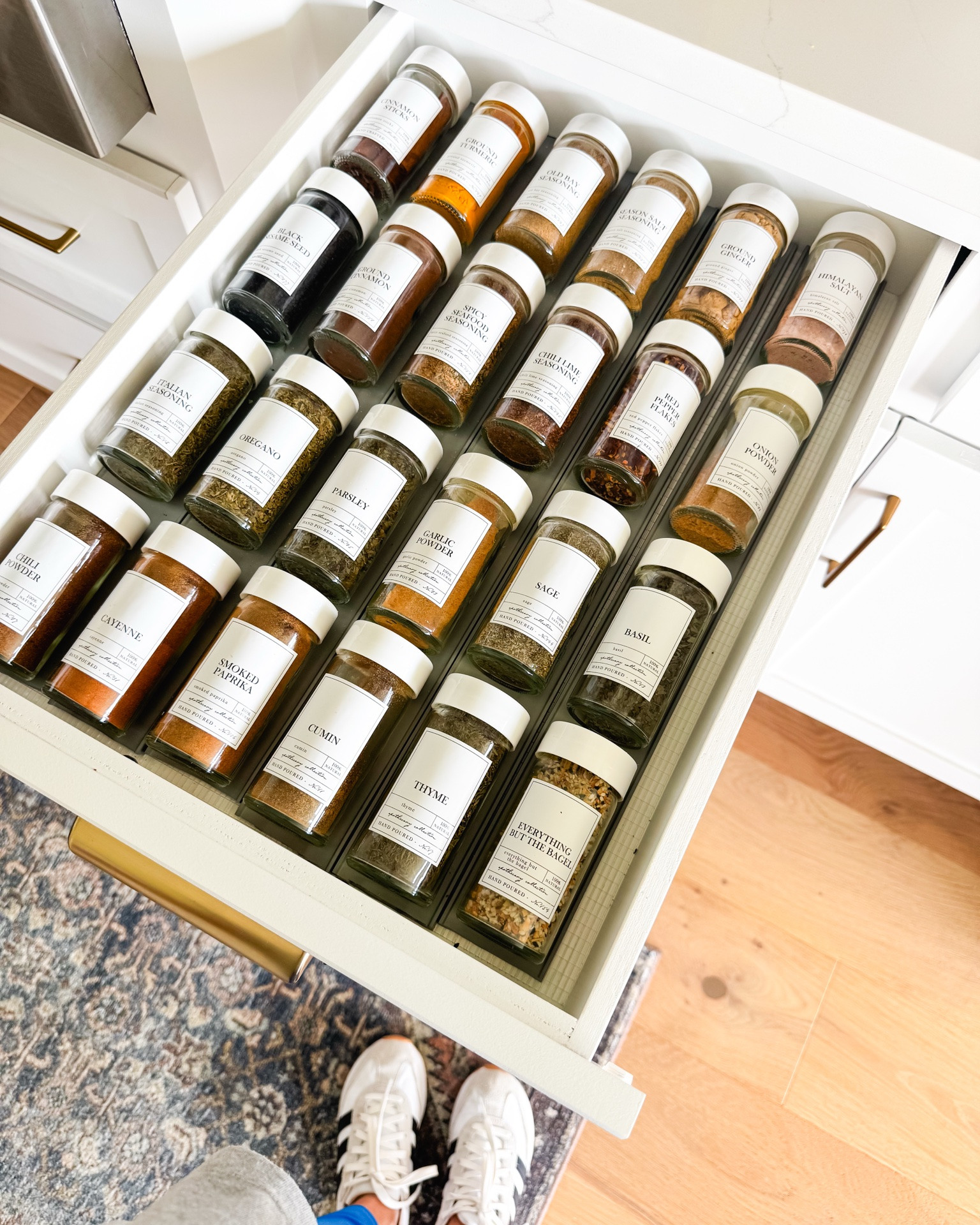 Kitchen organization that actually makes everyday cooking easier 🤍 These are some of my favorite Amazon drawer organizers for a clean, functional space—spice jars, knife storage, and simple systems that keep everything easy to find. I’m also linking a few other favorite kitchen storage finds I use and love. Follow me on LTK for daily home, Amazon finds, and simple organization ideas.

#LTKSaleAlert #LTKHome