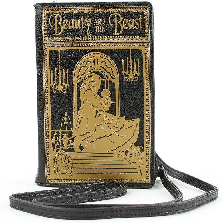 Beauty and the Beast Book Clutch Cross Body Bag in Vinyl | Amazon (US)