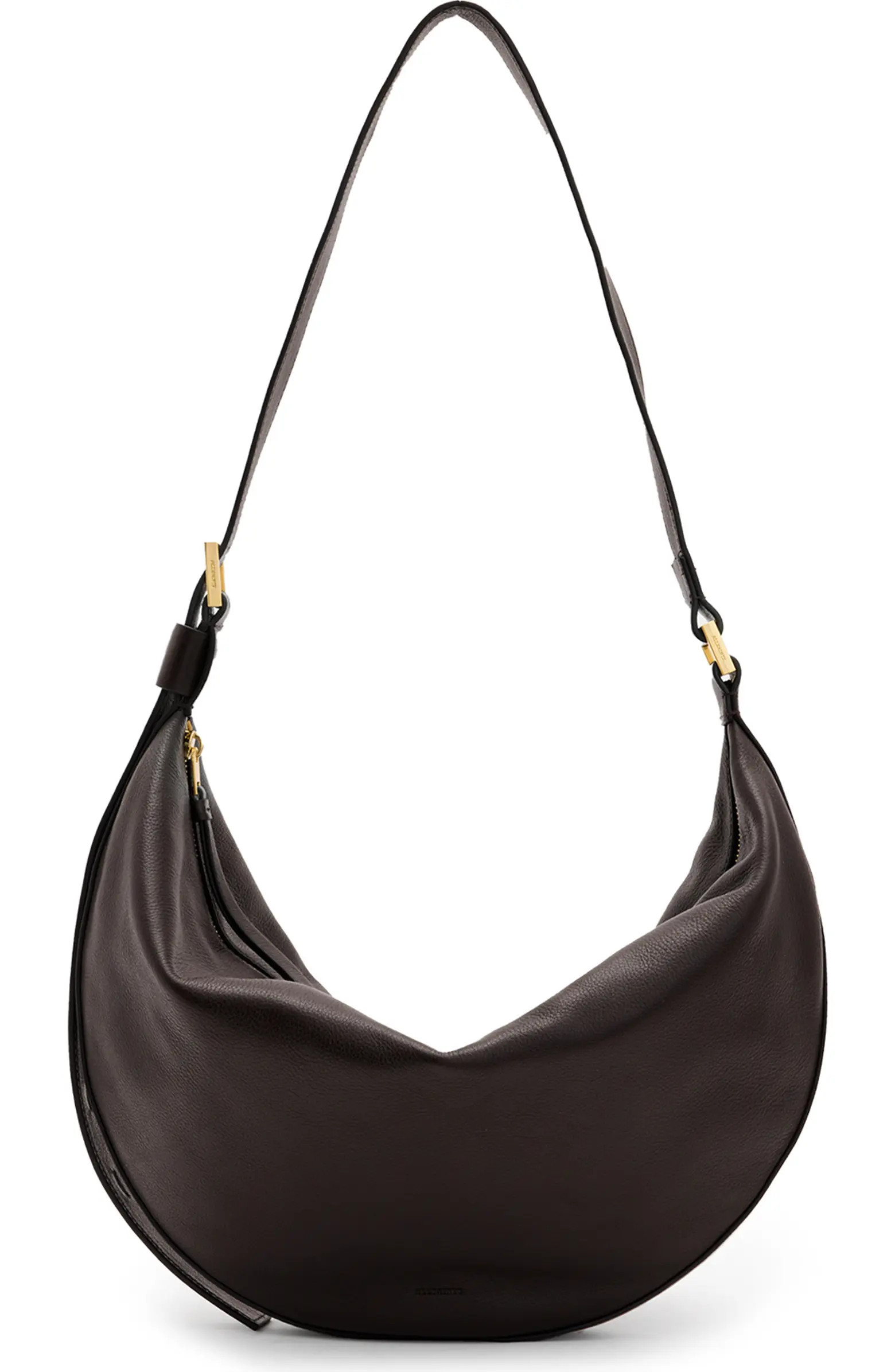 Half Moon Leather Shoulder Bag | Nordstrom