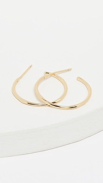 Taner Small Hoop Earrings | Shopbop