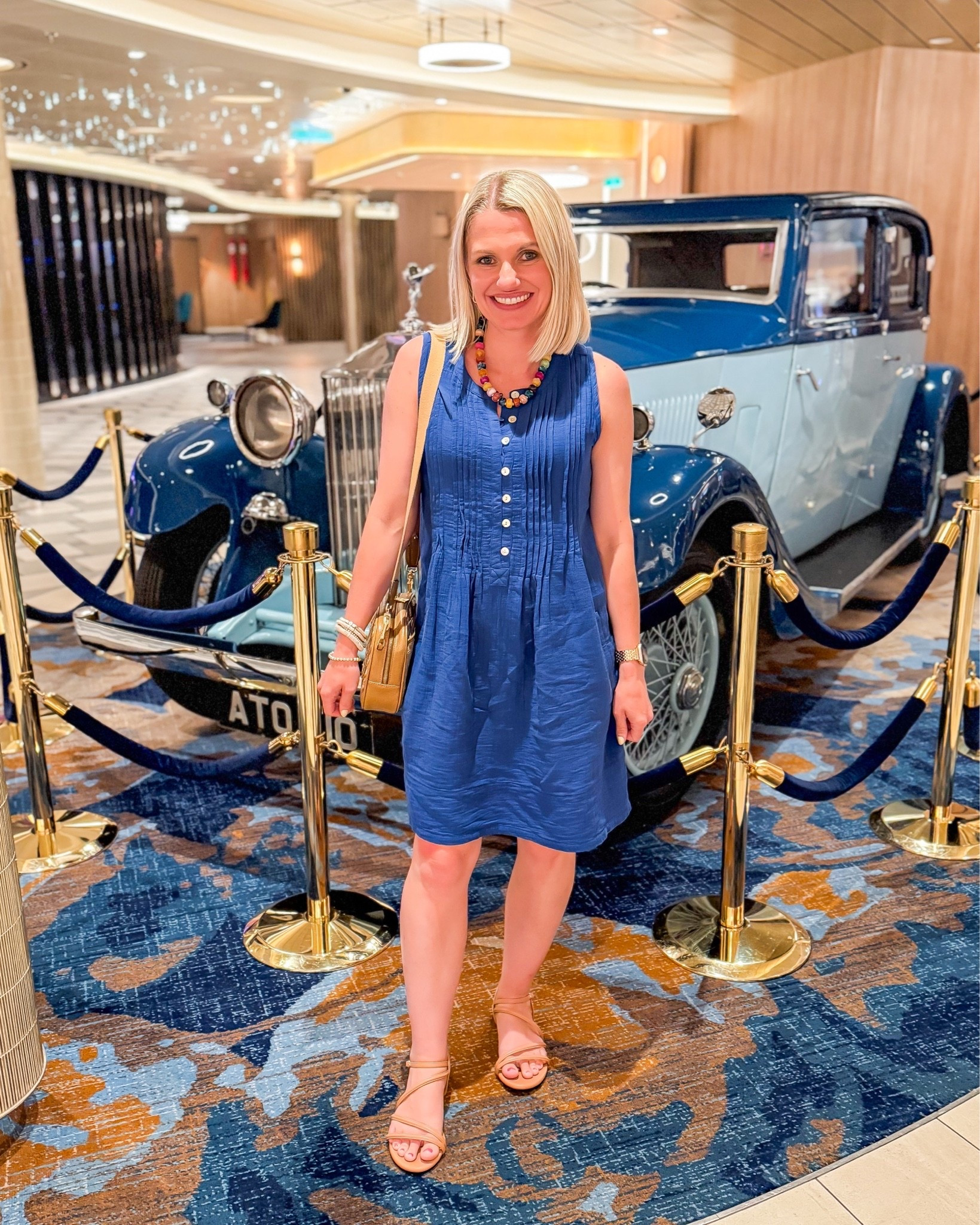 This royal blue dress is one of my favorite dresses this summer! I’m wearing an xsmall

#LTKootd