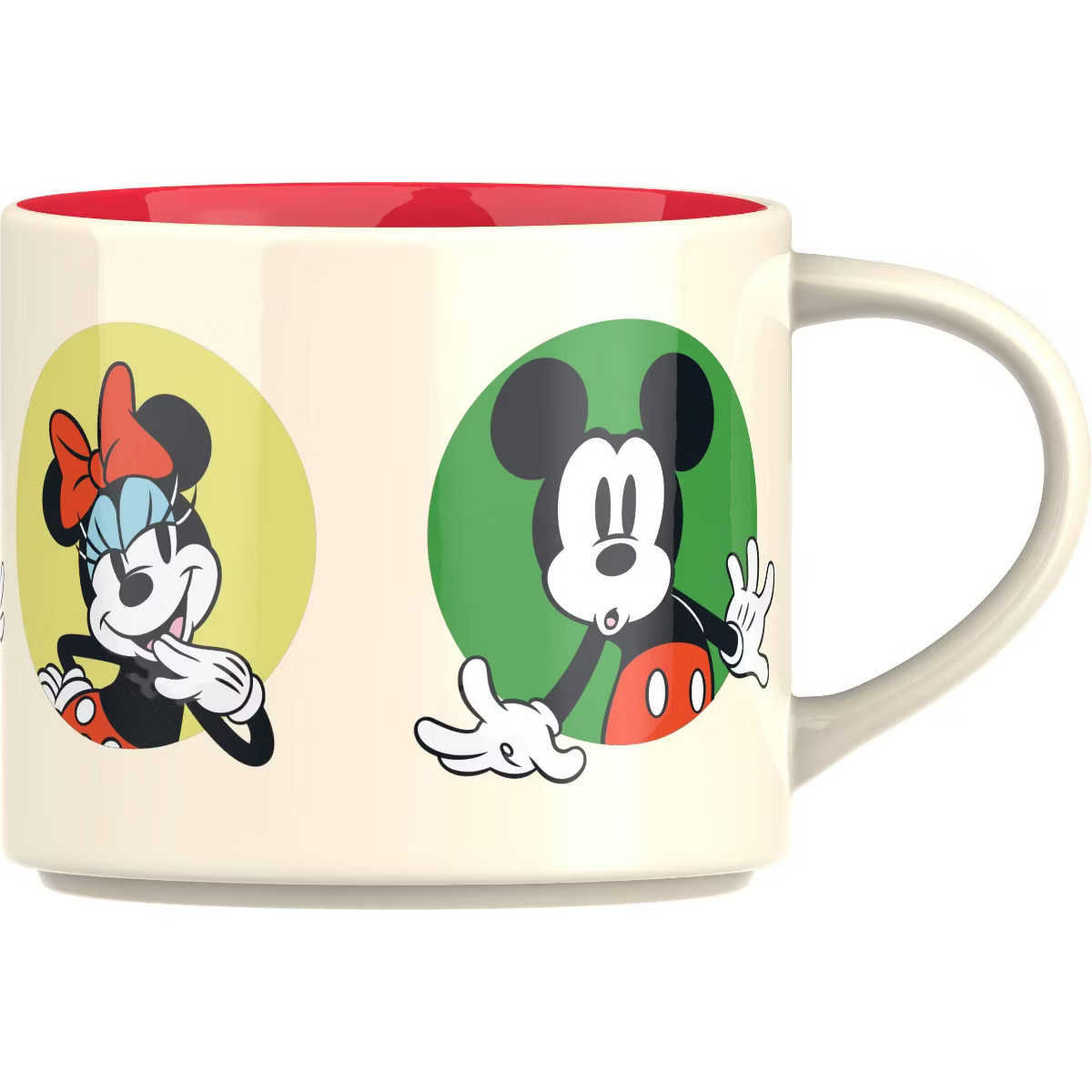 Zak Designs Mickey and Minnie 15oz Modern Ceramic Mug | Target