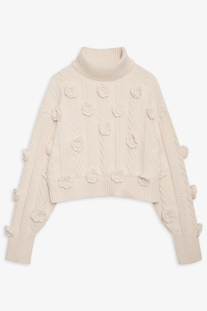 Martina Cropped Sweater | For Love & Lemons
