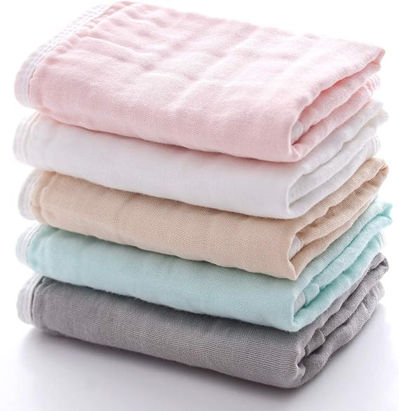 Baby Bath Washcloths - [High Density] Muslin Baby Washcloth for Newborn. Ultra Soft and Absorbent... | Amazon (CA)