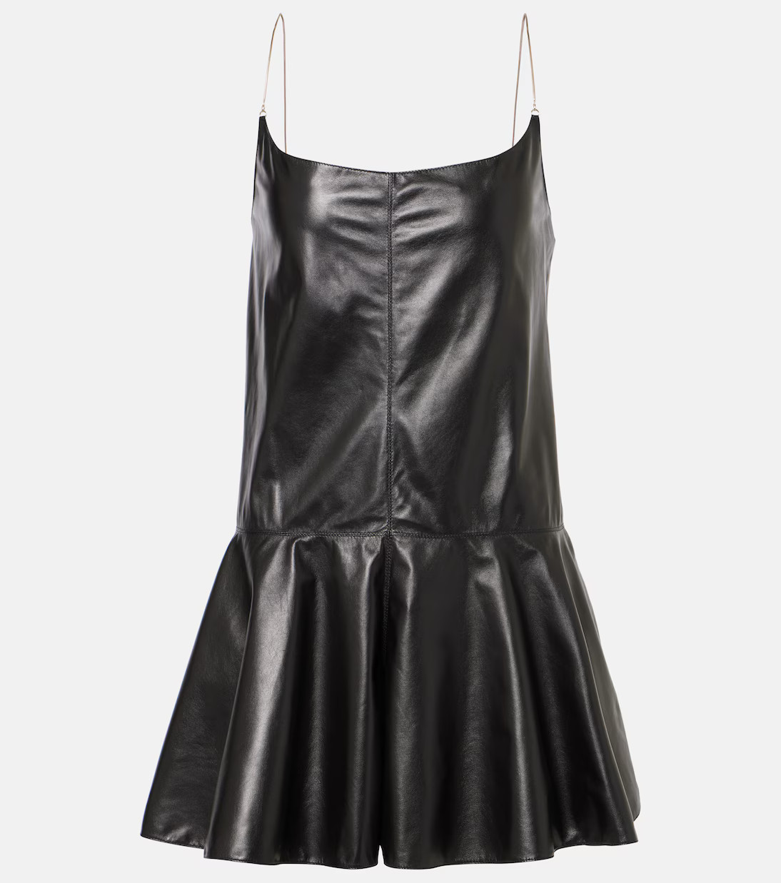 Slip leather romper | Mytheresa (US/CA)