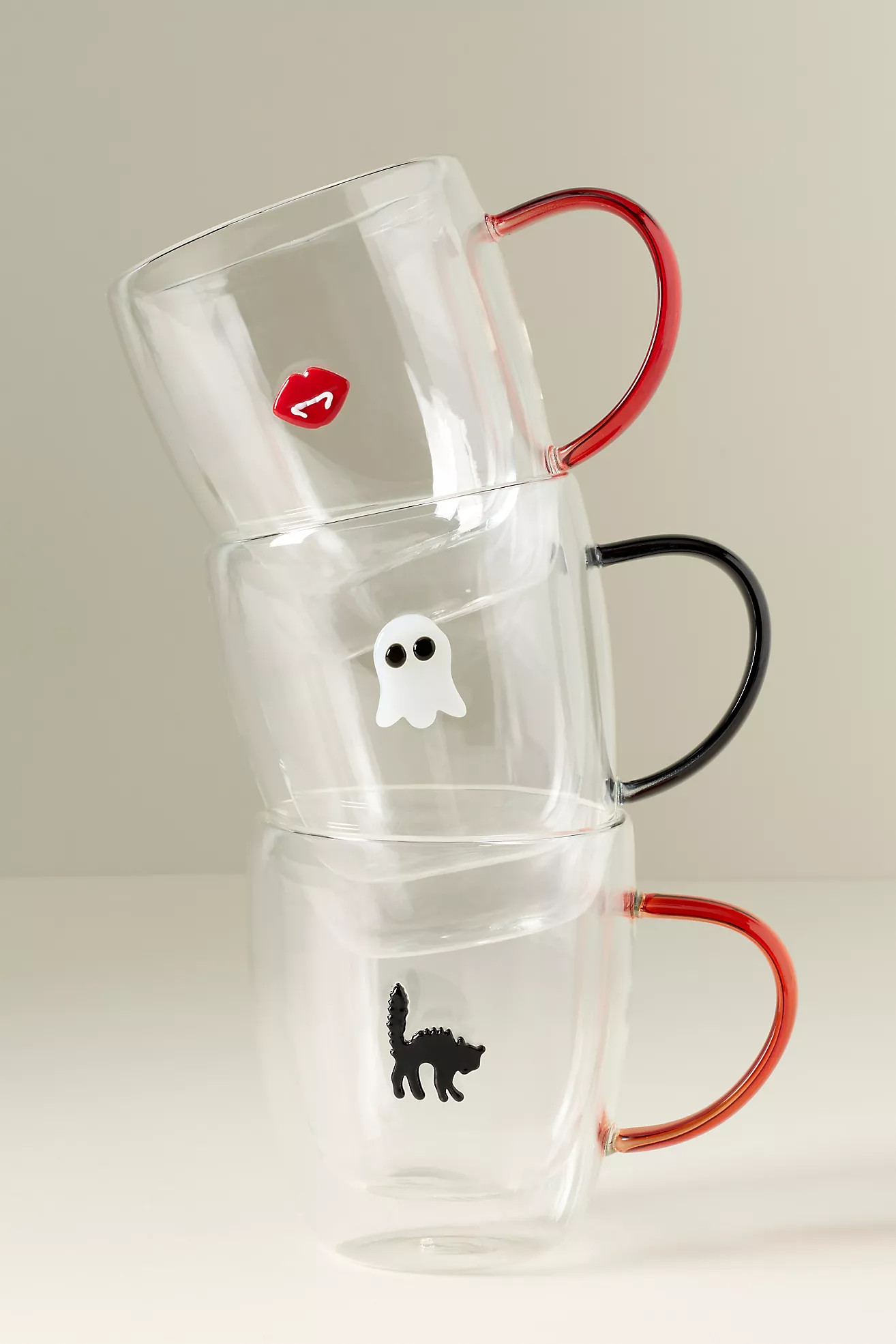 The Halloween Icon Glass Mug | Anthropologie (US)