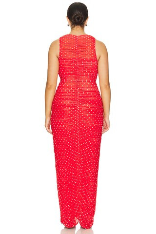 x REVOLVE Peyton Dress in Risky Micro Dot | Revolve Clothing (Global)