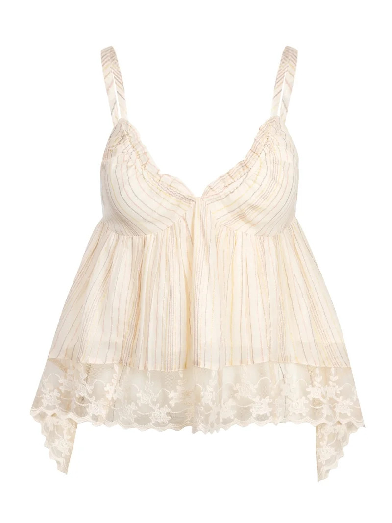 Jessica Simpson Women's Indy Hankerchief Hem Top, Sizes XS-XL - Walmart.com | Walmart (US)