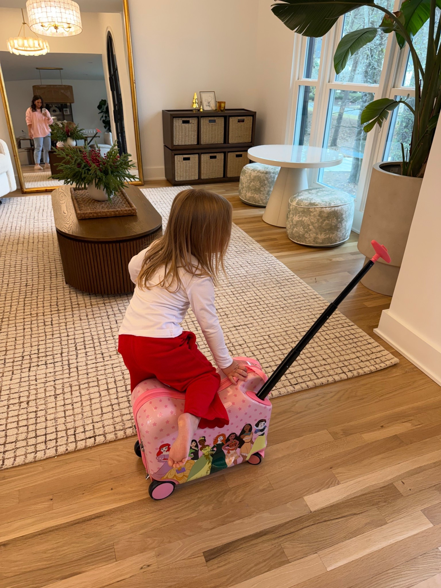 Toddler ride-on suitcase!