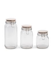 3pc Ceramic Lid Canister Set | Marshalls