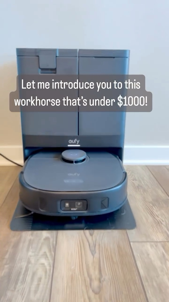 I am seriously obsessed with our robot vacuum! I run it twice a week to vacuum and once a week to vacuum and mop. It keeps my floors free of all the dirt, crumbs and dog hair! I couldn’t keep up with my house cleaning without it. Added plus is that it self empties both the vacuum debris and the mop water! 

#LTKSaleAlert #LTKHome