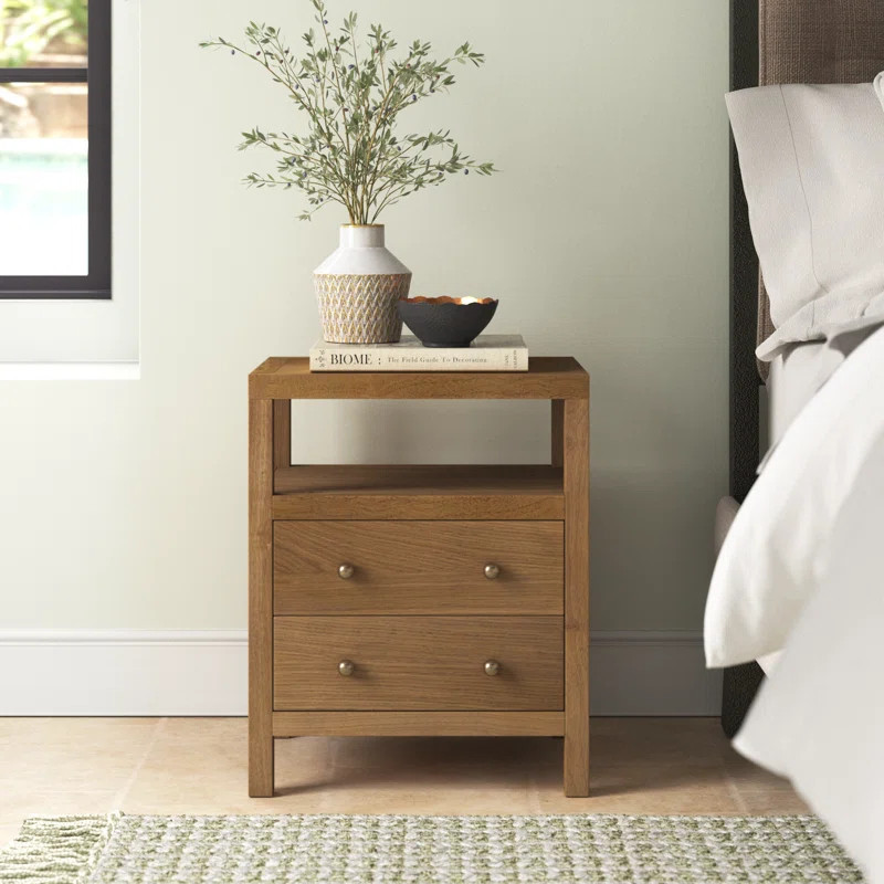 Celine 2-Drawer Nightstand | Wayfair North America