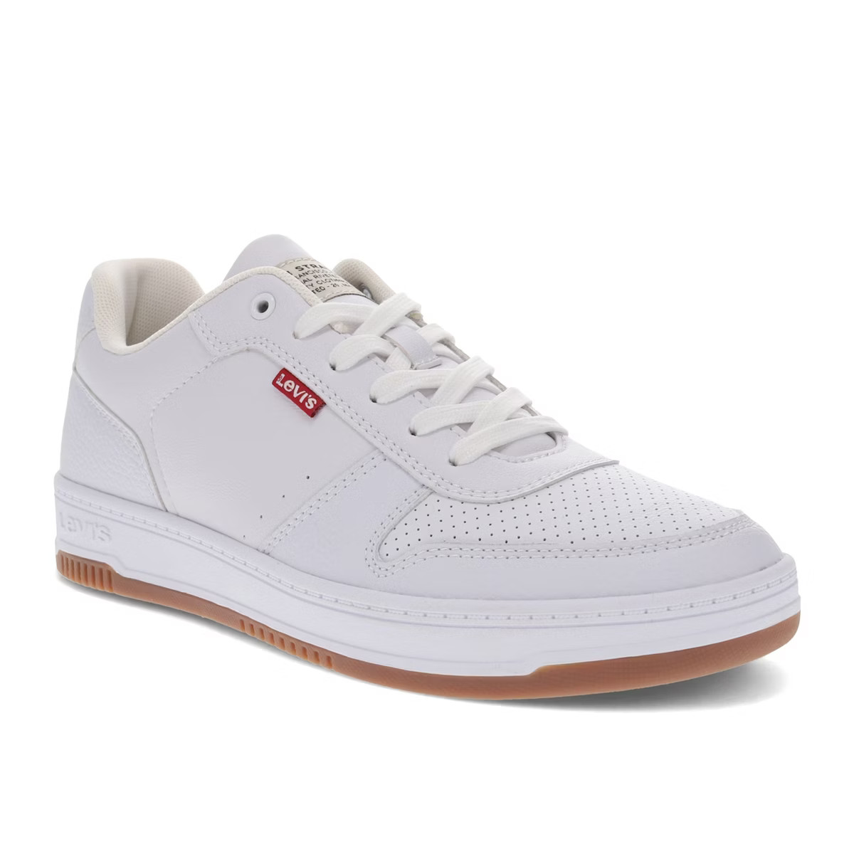 Levi's Mens Drive Lo Synthetic Leather Casual Lace Up Sneaker Shoe | Target