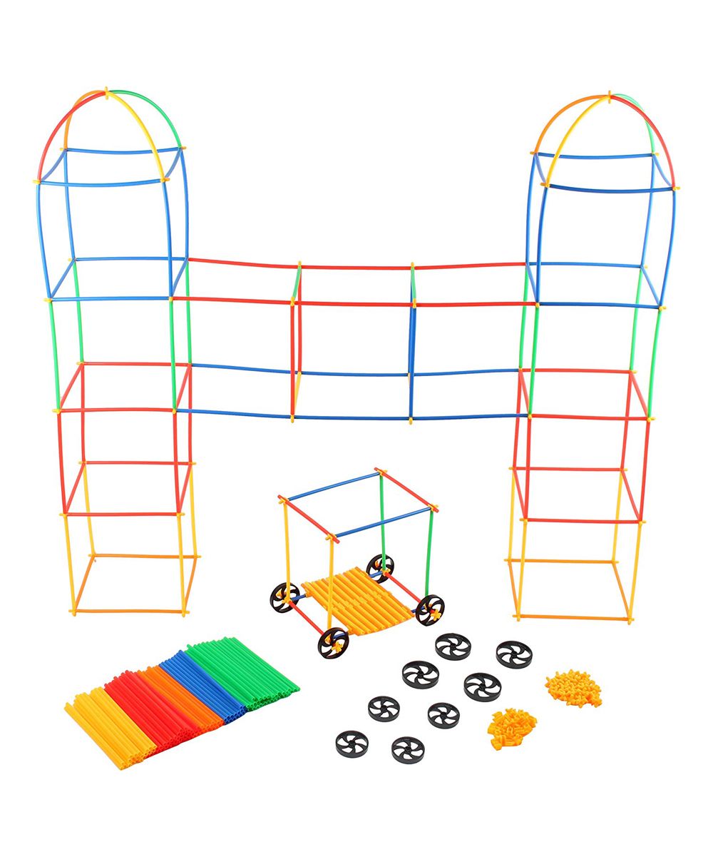 Play22 Toy Block Sets - Educational Straw Construction Building Set | Zulily