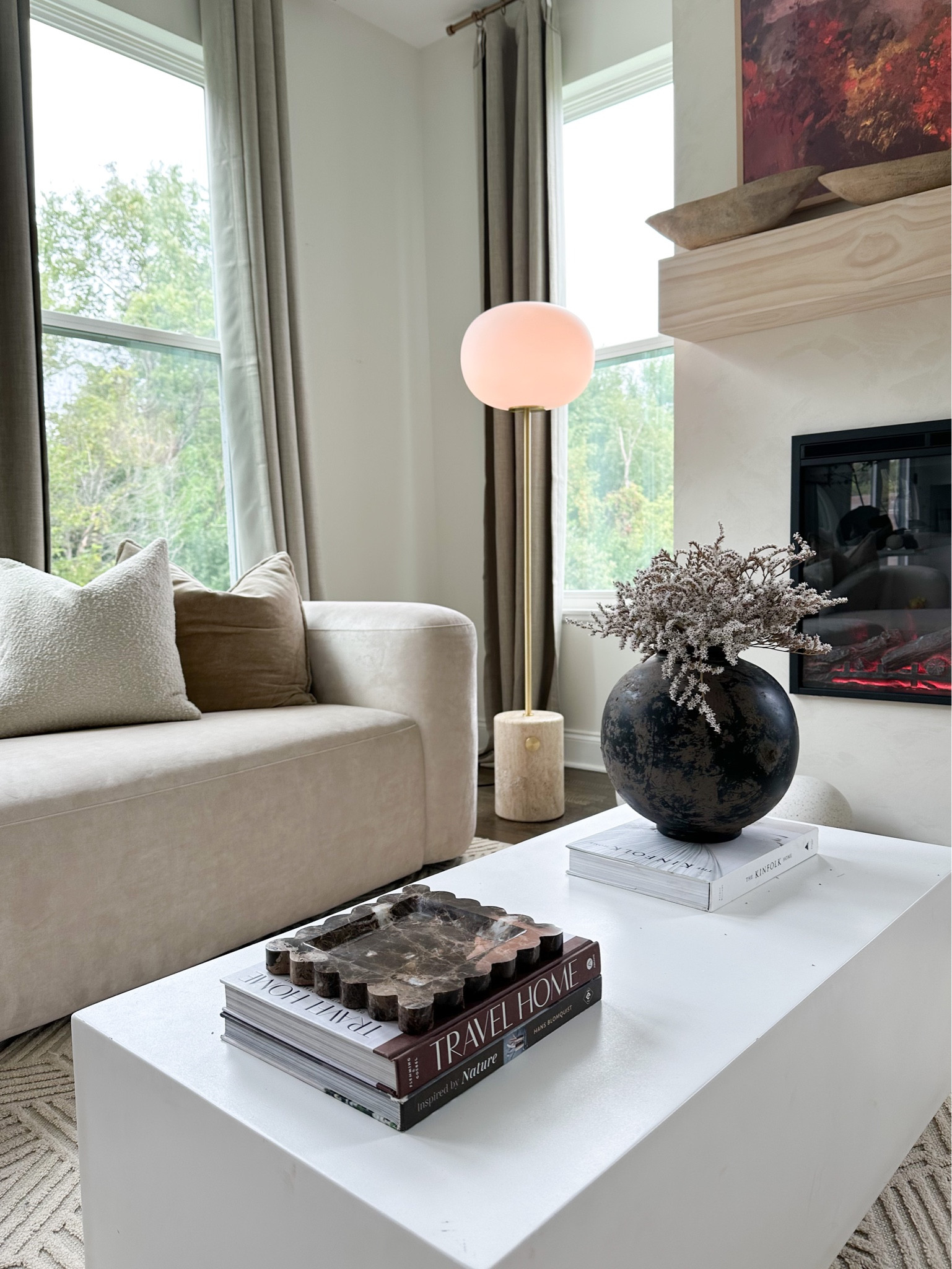 coffee table decor, dried florals for Fall, marble tray

#LTKhome #LTKFind #LTKstyletip