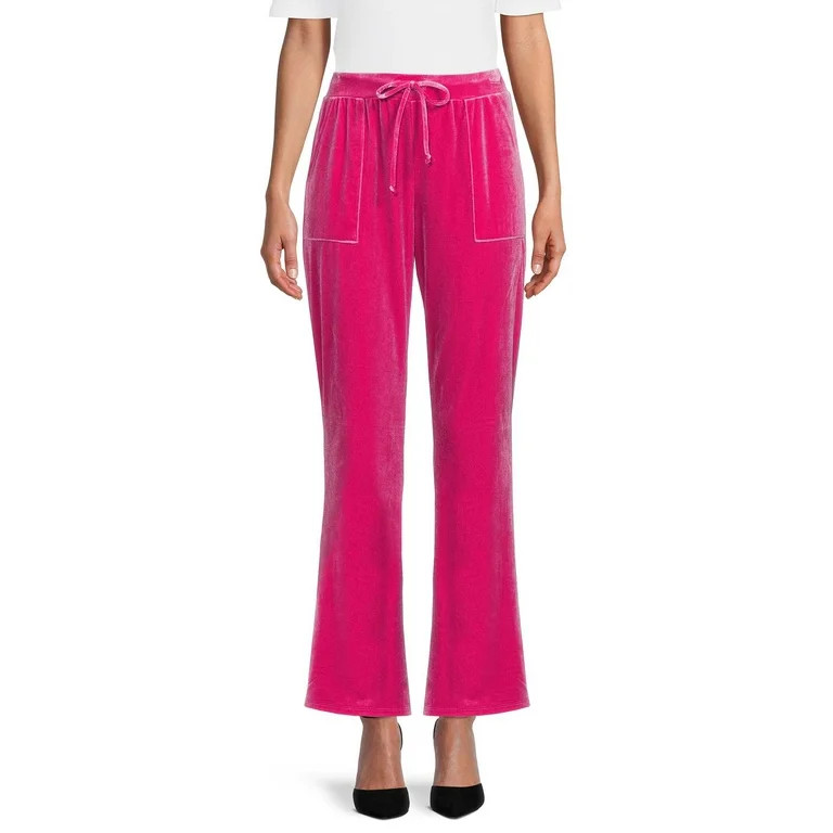 Self Esteem Juniors Flare Leg Velvet Pants | Walmart (US)