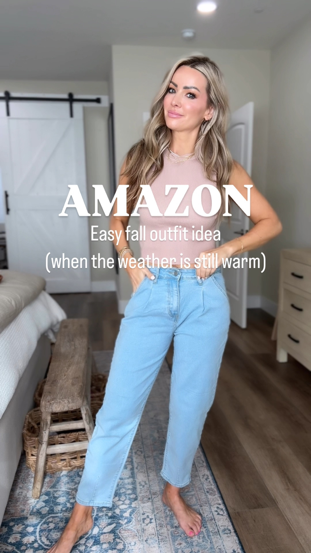 EASY FALL OUTFIT ALERT!
Warm weather got you stuck? Transition into fall with this effortless Amazon outfit!
Lightning Deal Alert! Trendy boyfriend trouser pants
Sweater Tank Perfection Casual or office wear, you decide!
Must-Have Accessories 3-pack belts for endless styling
Affordable, stylish, and PERFECT for fall!
#AffordableFallFashion #ViralAmazonFashion #FallOutfitInspo #BoyfriendTrouserPants #SweaterTankTop #MustHaveAccessories
#AmazonLightningDeal #BudgetFriendlyFashion 

Affordable fall fashion, Viral Amazon fashion, Fall outfit inspiration, Boyfriend trouser pants, Sweater tank top, Must-have accessories

#AmazonFashionFind #FallFashionTrends #AffordableFashion #OutfitInspiration #FallStyleEssentials #ViralFashionFind #FashionOnABudget #AmazonDeals

#LTKVideo #LTKSaleAlert #LTKSeasonal