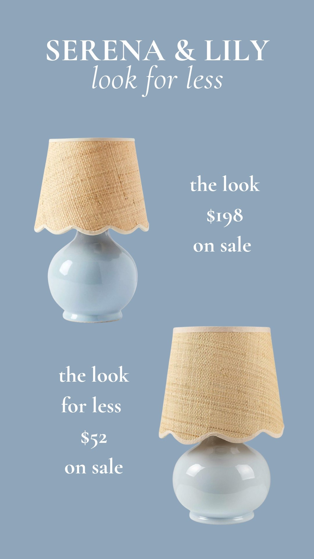 #LookForLess, #BudgetFriendlyFinds, #HomeDecorSteals, #AffordableStyle, #RattanVibes, #LampGoals, #BlueAndRattan, #HomeDecorOnABudget, #StyleForLess, #DecorInspiration. 

#LTKStyleTip #LTKSaleAlert #LTKHome
