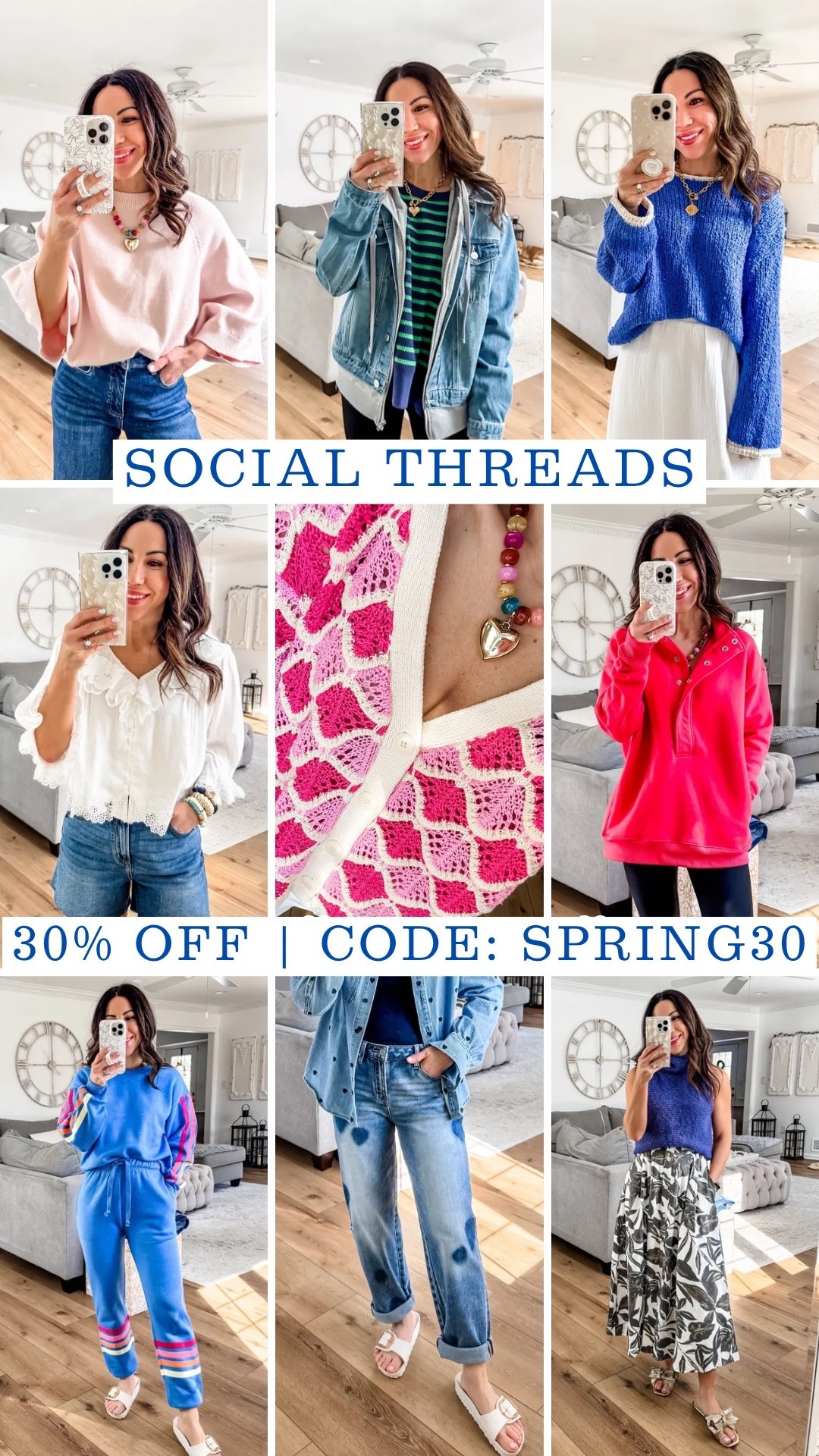 30% off today only. Code: SPRING30. 

#LTKSaleAlert #LTKOver40