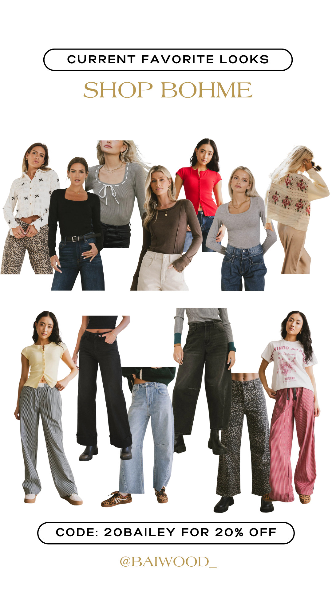 Shop my favorite looks at shop bohme currently with my code 20BAILEY for 20% off 

 #LTKGiftGuide #LTKFindsUnder50 #LTKFindsUnder100