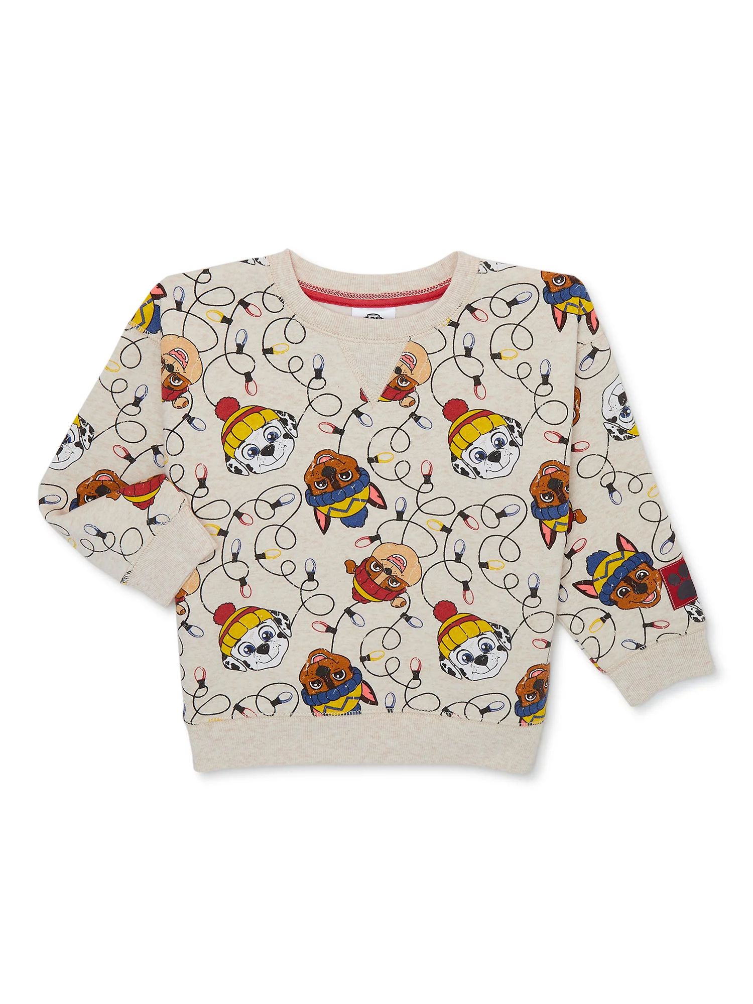 PAW Patrol Toddler Boy's Christmas Sweatshirt, Sizes 12 Months-5T | Walmart (US)