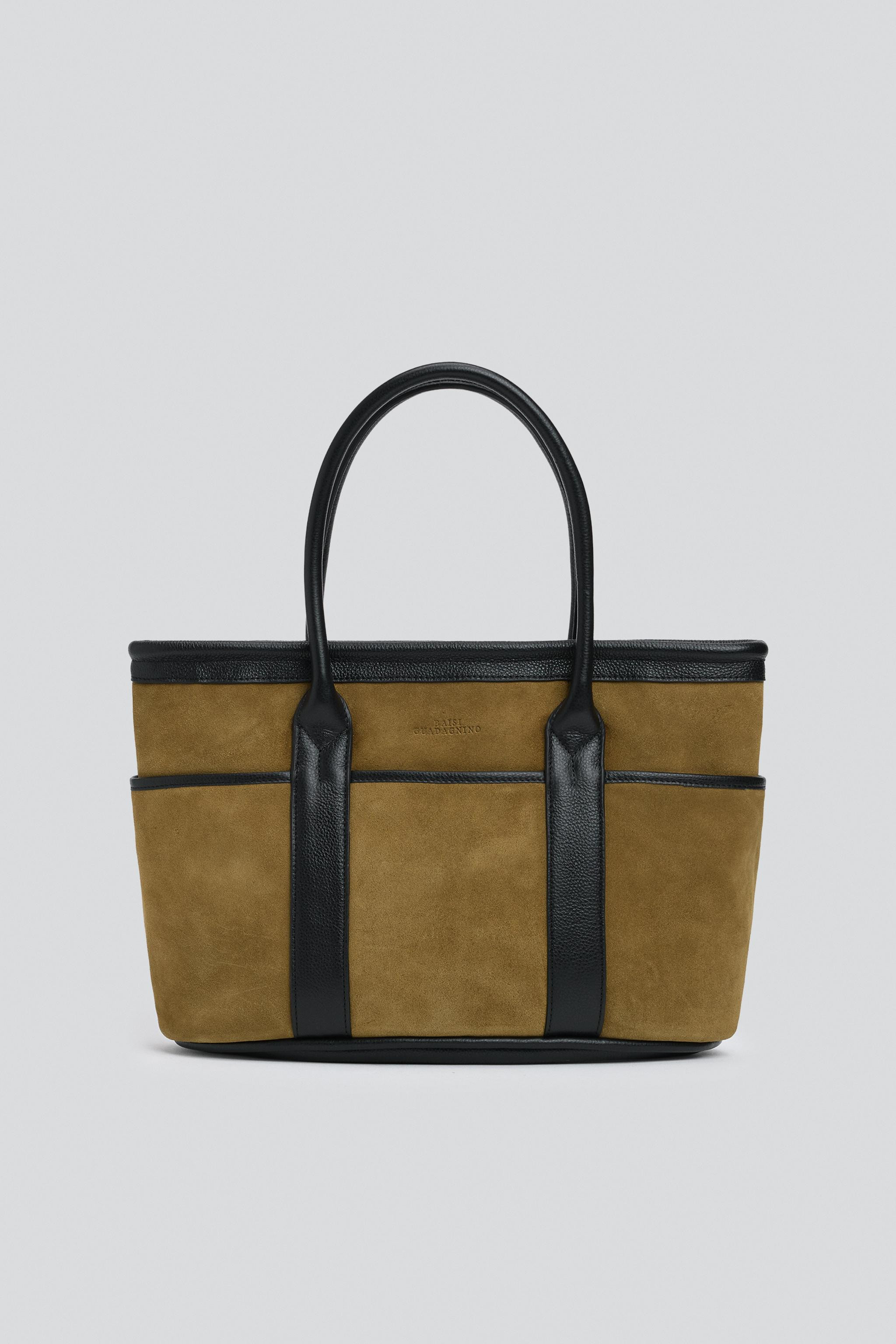 LEATHER SHOPPER BAG | Zara US