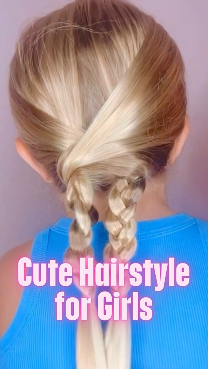 CUTE HAIRSTYLE FOR GIRLS 🩷 This is a cute hairstyle for summer and for school! It’s an easy one to do! Excited to share this one with you. Also sharing some of my favorite hair products! Love for you to follow us for our daily hair postings. ￼

#LTKBeauty