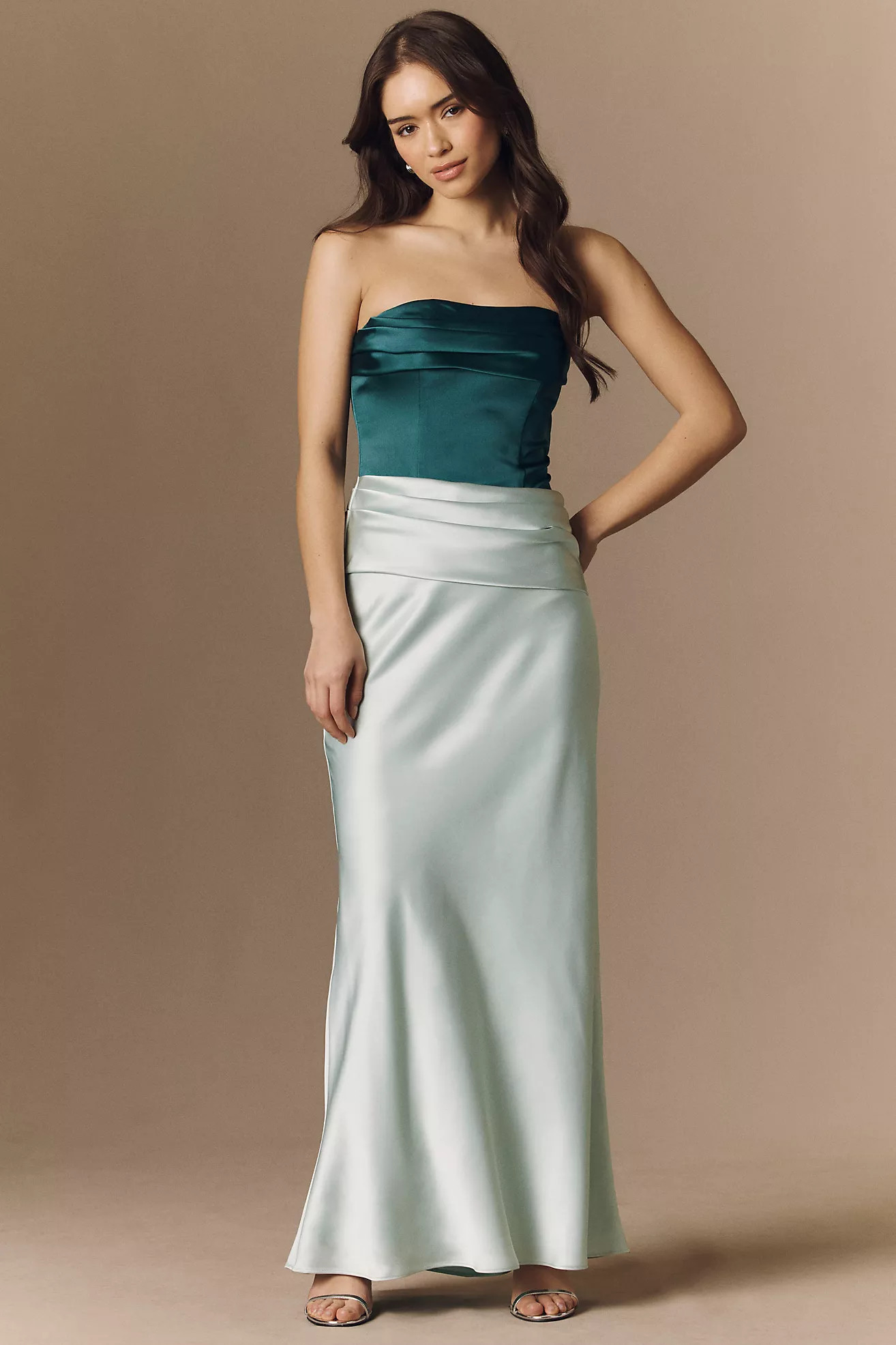 Mare Mare Isabella Strapless Ruched Corset Dress | Anthropologie (US)